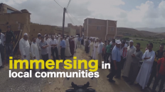 thoughtSeekers immersing in Local communities